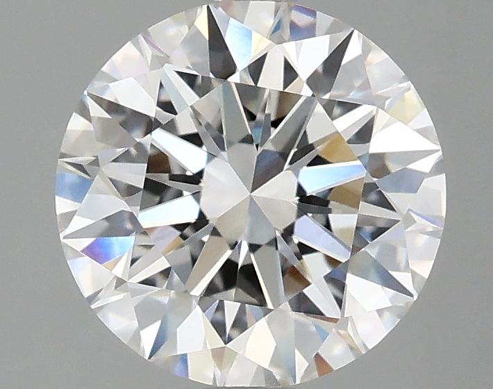2.05 Carat Round Shaped Ideal Cut VVS2 IGI Certified Lab Grown Diamond