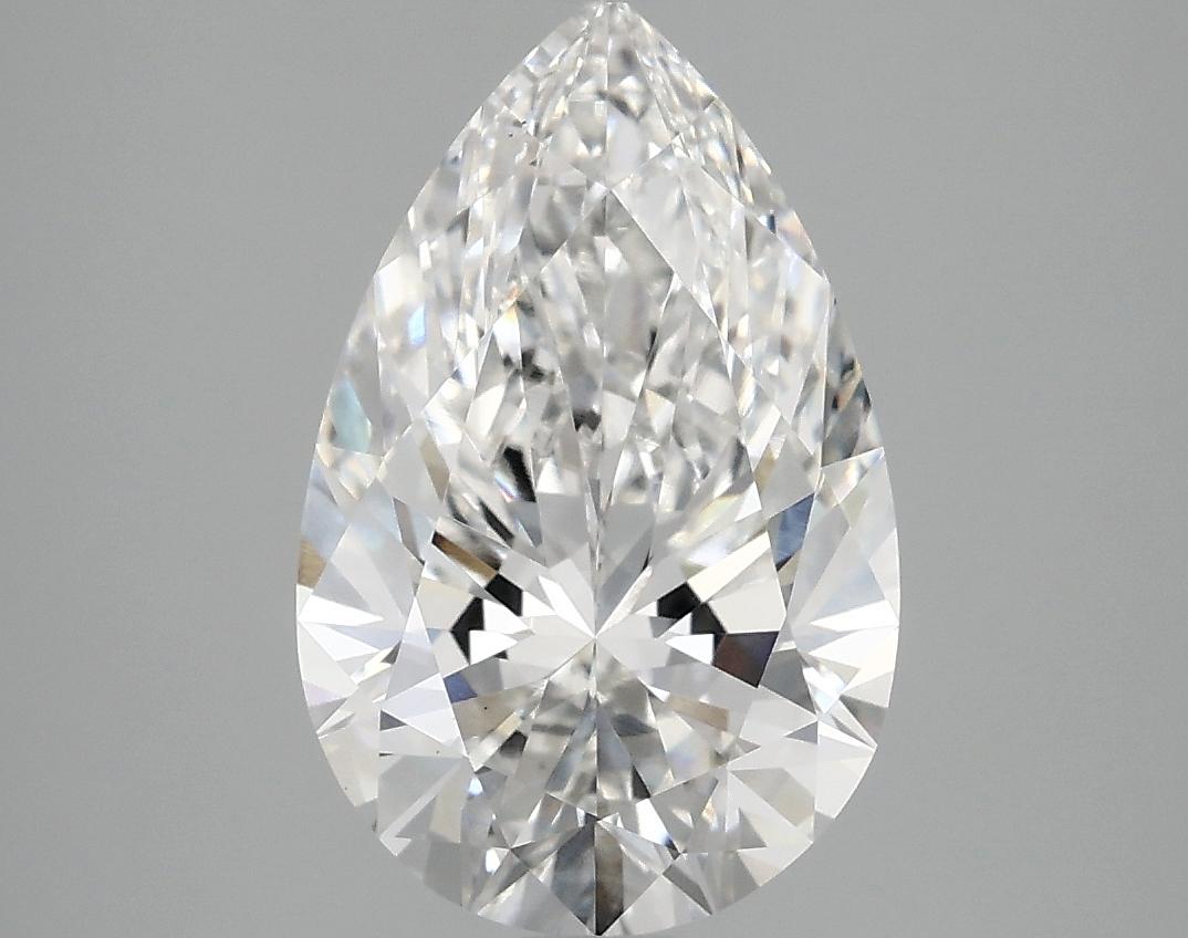3.08 Carat Pear Shaped Ideal Cut VS1 IGI Certified Lab Grown Diamond