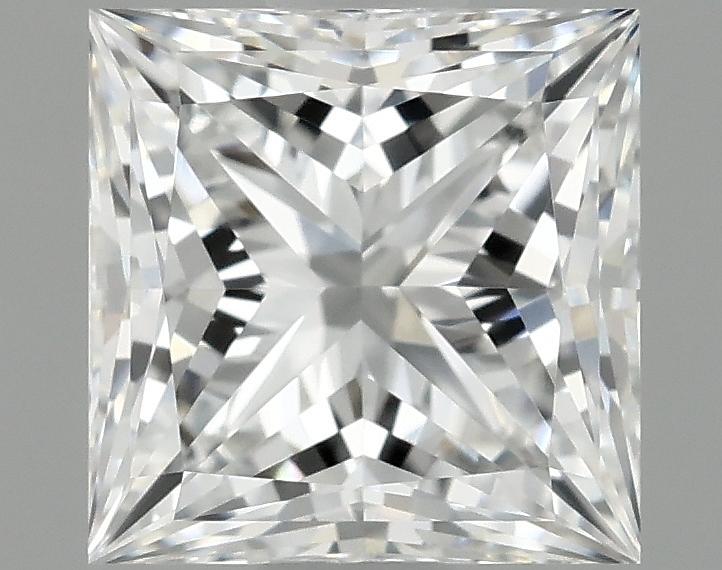 1.08 Carat Princess Shaped Ideal Cut VVS2 IGI Certified Lab Grown Diamond