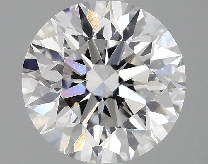2.07 Carat Round Shaped Excellent Cut VVS2 IGI Certified Lab Grown Diamond