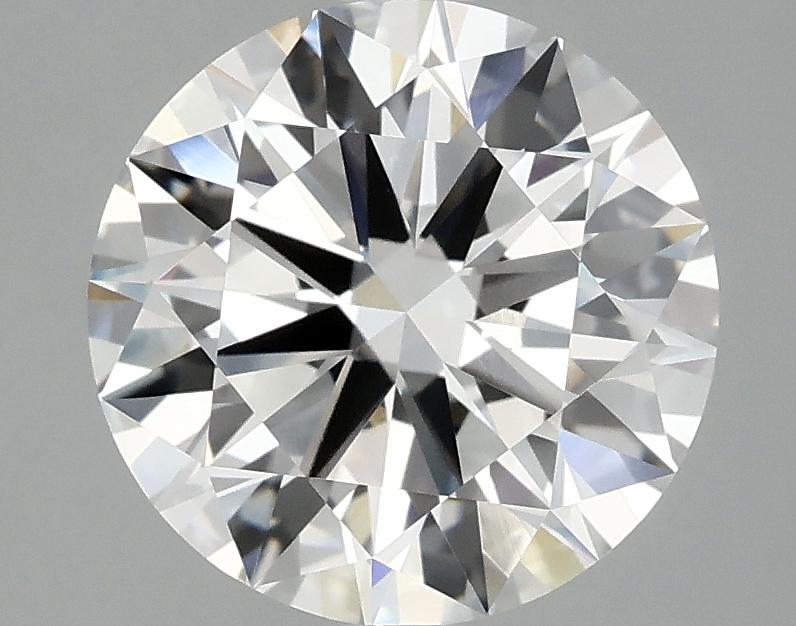 3.08 Carat Round Shaped Ideal Cut VVS2 IGI Certified Lab Grown Diamond