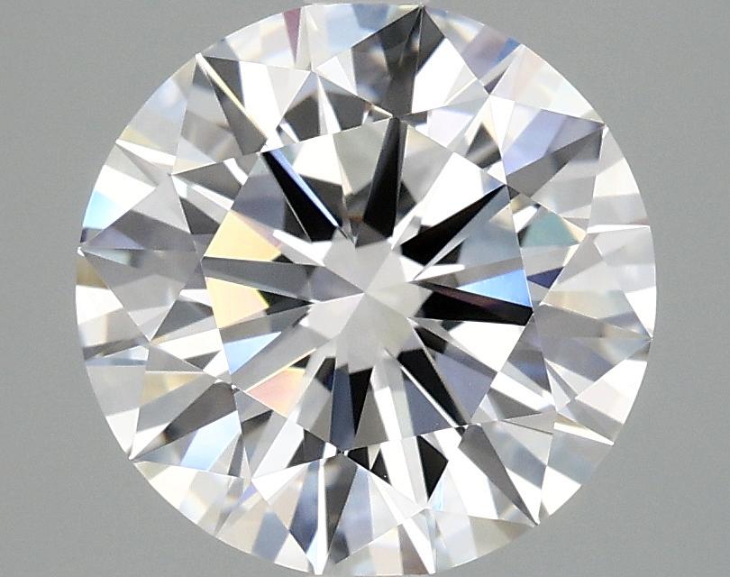 3.09 Carat Round Shaped Ideal Cut VVS2 IGI Certified Lab Grown Diamond