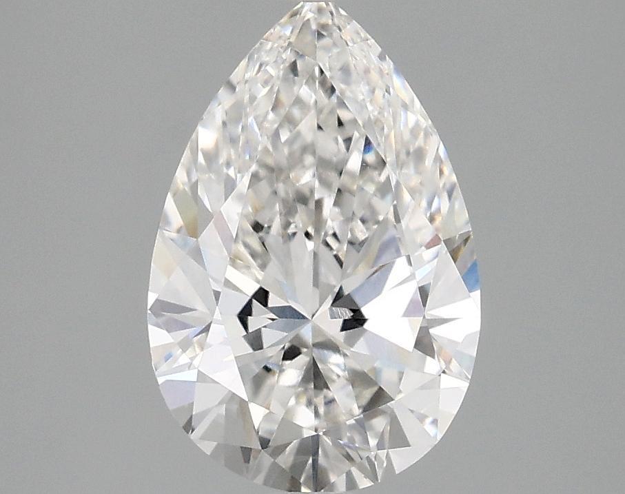2.0 Carat Pear Shaped Excellent Cut VVS2 IGI Certified Lab Grown Diamond
