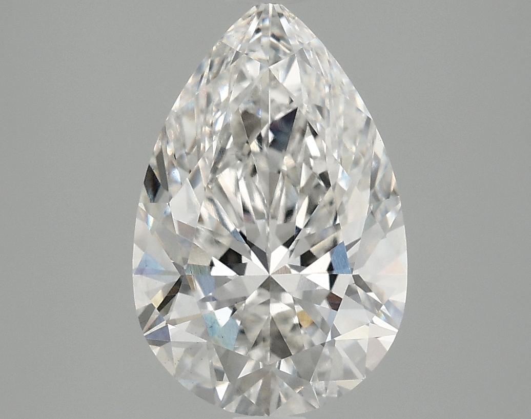 3.08 Carat Pear Shaped Excellent Cut VS1 IGI Certified Lab Grown Diamond