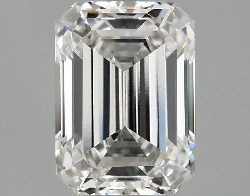 2.09 Carat Emerald Shaped Excellent Cut VVS2 IGI Certified Lab Grown Diamond