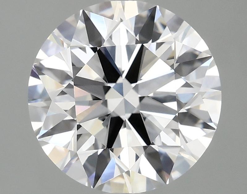 3.09 Carat Round Shaped Ideal Cut VVS2 IGI Certified Lab Grown Diamond