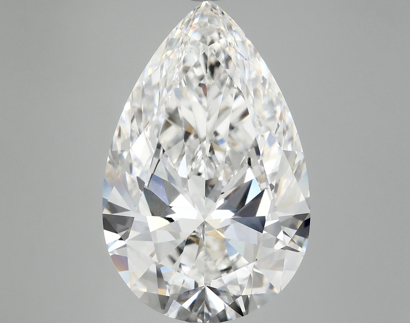 10.08 Carat Pear Shaped Ideal Cut VVS2 IGI Certified Lab Grown Diamond