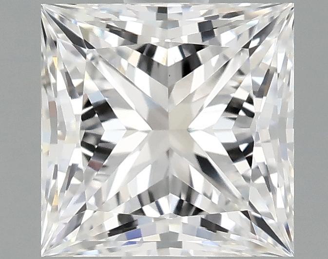1.04 Carat Princess Shaped Ideal Cut VVS2 IGI Certified Lab Grown Diamond