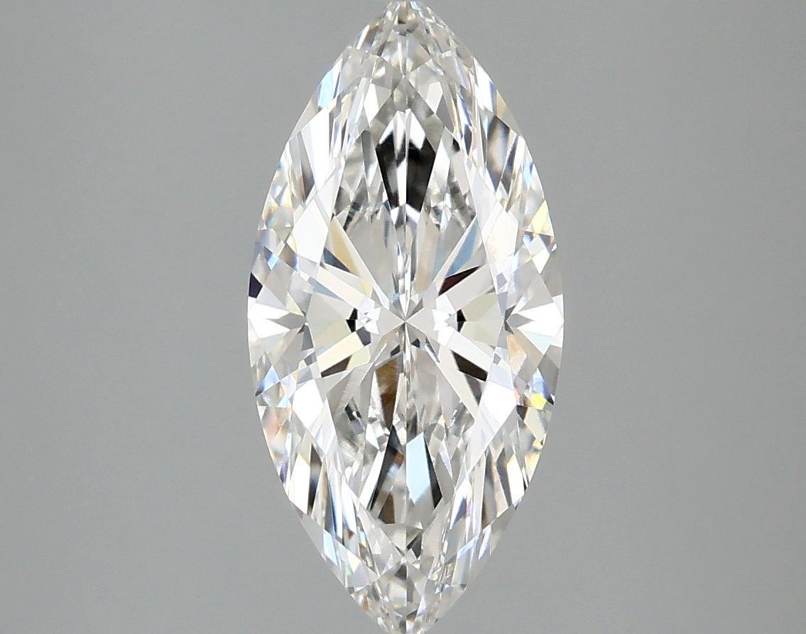 2.09 Carat Marquise Shaped Excellent Cut VVS2 IGI Certified Lab Grown Diamond