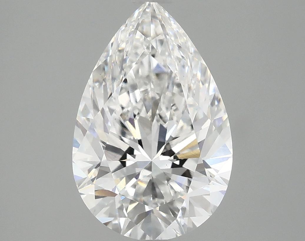 3.01 Carat Pear Shaped Excellent Cut VS1 IGI Certified Lab Grown Diamond
