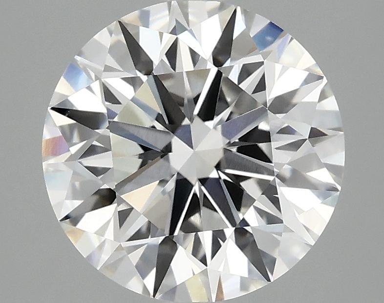 3.07 Carat Round Shaped Ideal Cut VVS2 IGI Certified Lab Grown Diamond