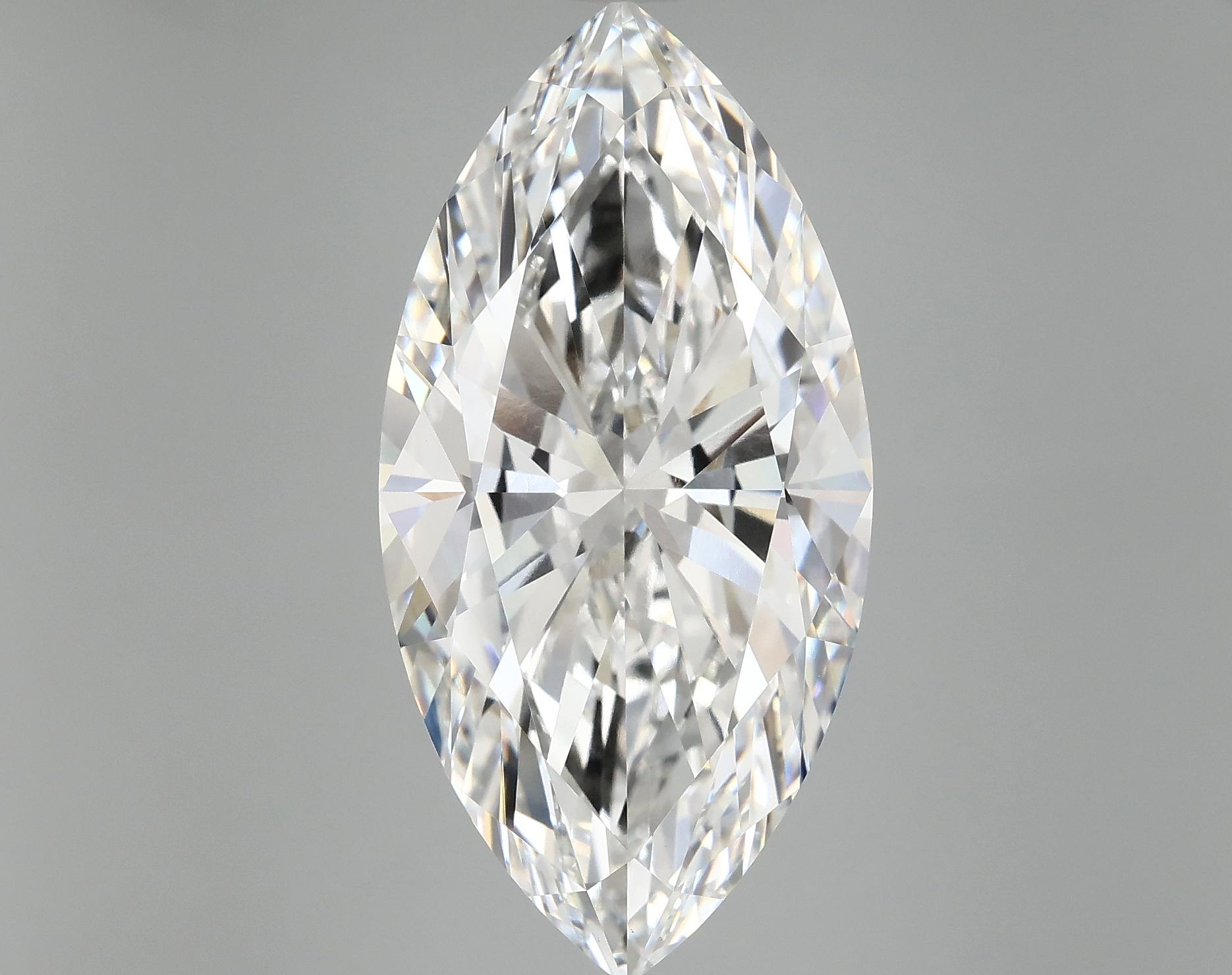 10.53 Carat Marquise Shaped Ideal Cut VVS2 IGI Certified Lab Grown Diamond