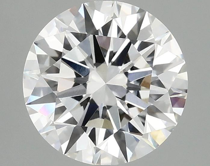 2.08 Carat Round Shaped Ideal Cut VVS2 IGI Certified Lab Grown Diamond
