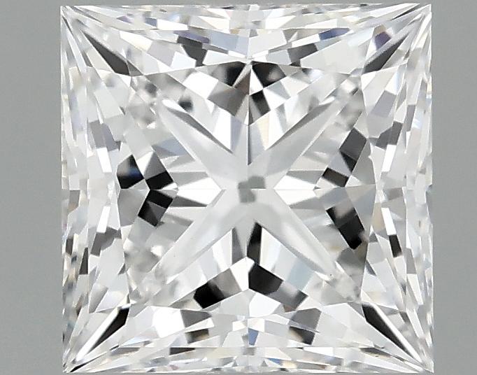 1.09 Carat Princess Shaped Ideal Cut VVS2 IGI Certified Lab Grown Diamond