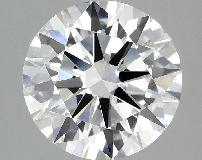 2.05 Carat Round Shaped Ideal Cut VVS2 IGI Certified Lab Grown Diamond