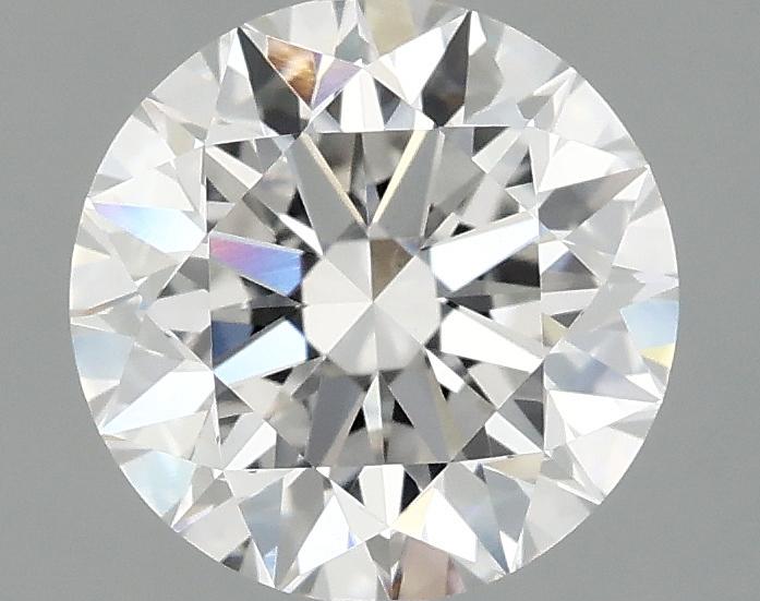 1.58 Carat Round Shaped Excellent Cut VVS2 IGI Certified Lab Grown Diamond