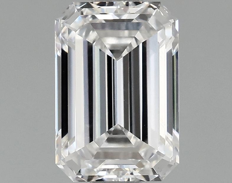 0.99 Carat Emerald Shaped Ideal Cut VVS2 IGI Certified Lab Grown Diamond