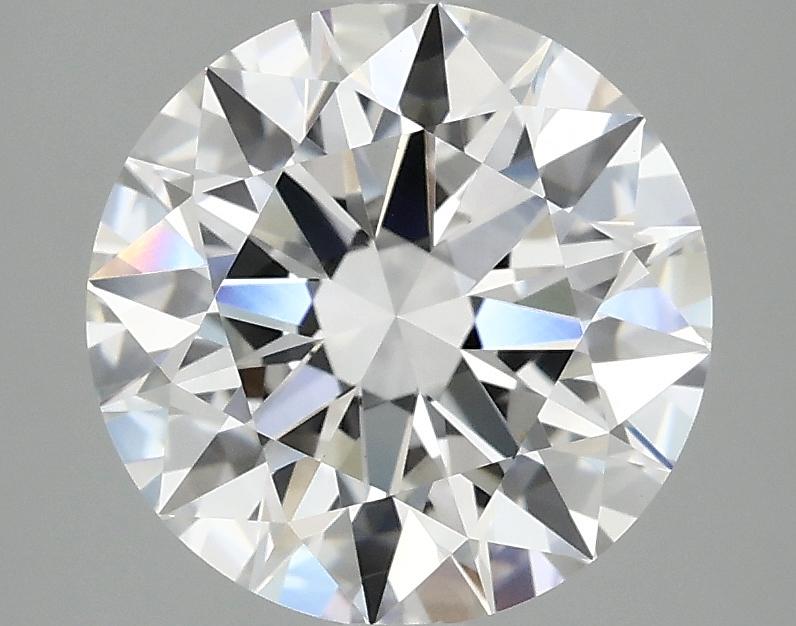 3.09 Carat Round Shaped Ideal Cut VVS2 IGI Certified Lab Grown Diamond
