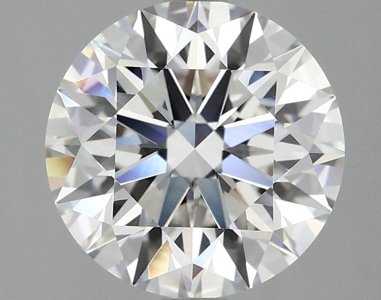 3.05 Carat Round Shaped Excellent Cut VVS2 IGI Certified Lab Grown Diamond