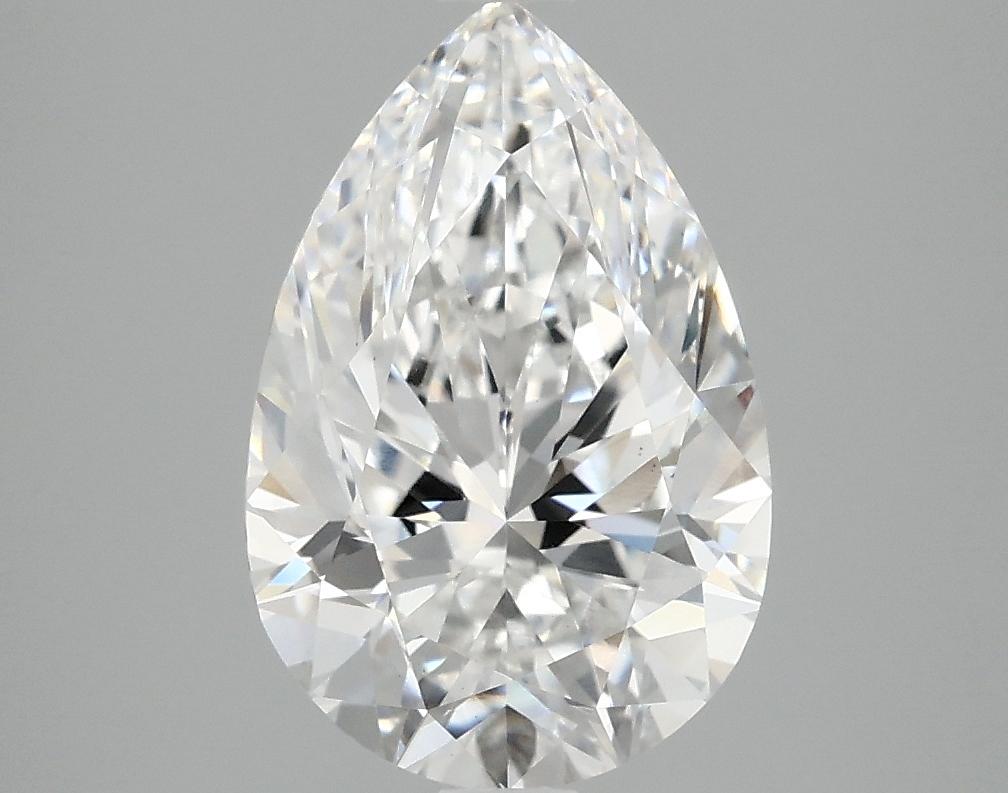 3.02 Carat Pear Shaped Excellent Cut VS1 IGI Certified Lab Grown Diamond