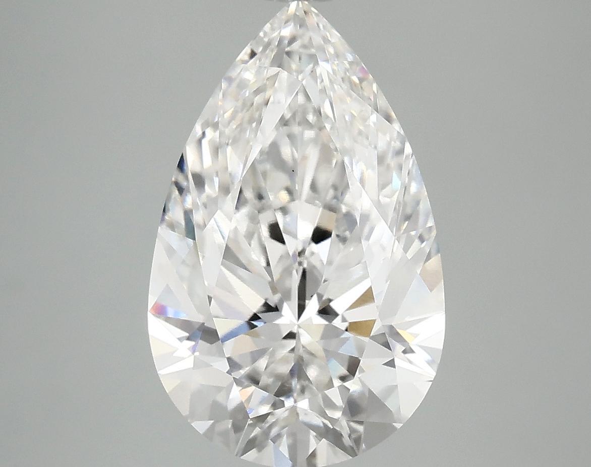 4.07 Carat Pear Shaped Ideal Cut VS1 IGI Certified Lab Grown Diamond