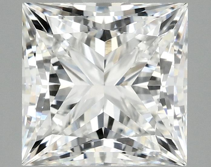 2.5 Carat Princess Shaped Ideal Cut VVS2 IGI Certified Lab Grown Diamond