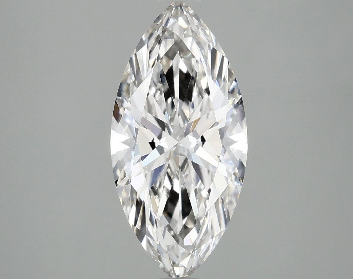 1.98 Carat Marquise Shaped Excellent Cut VVS2 IGI Certified Lab Grown Diamond