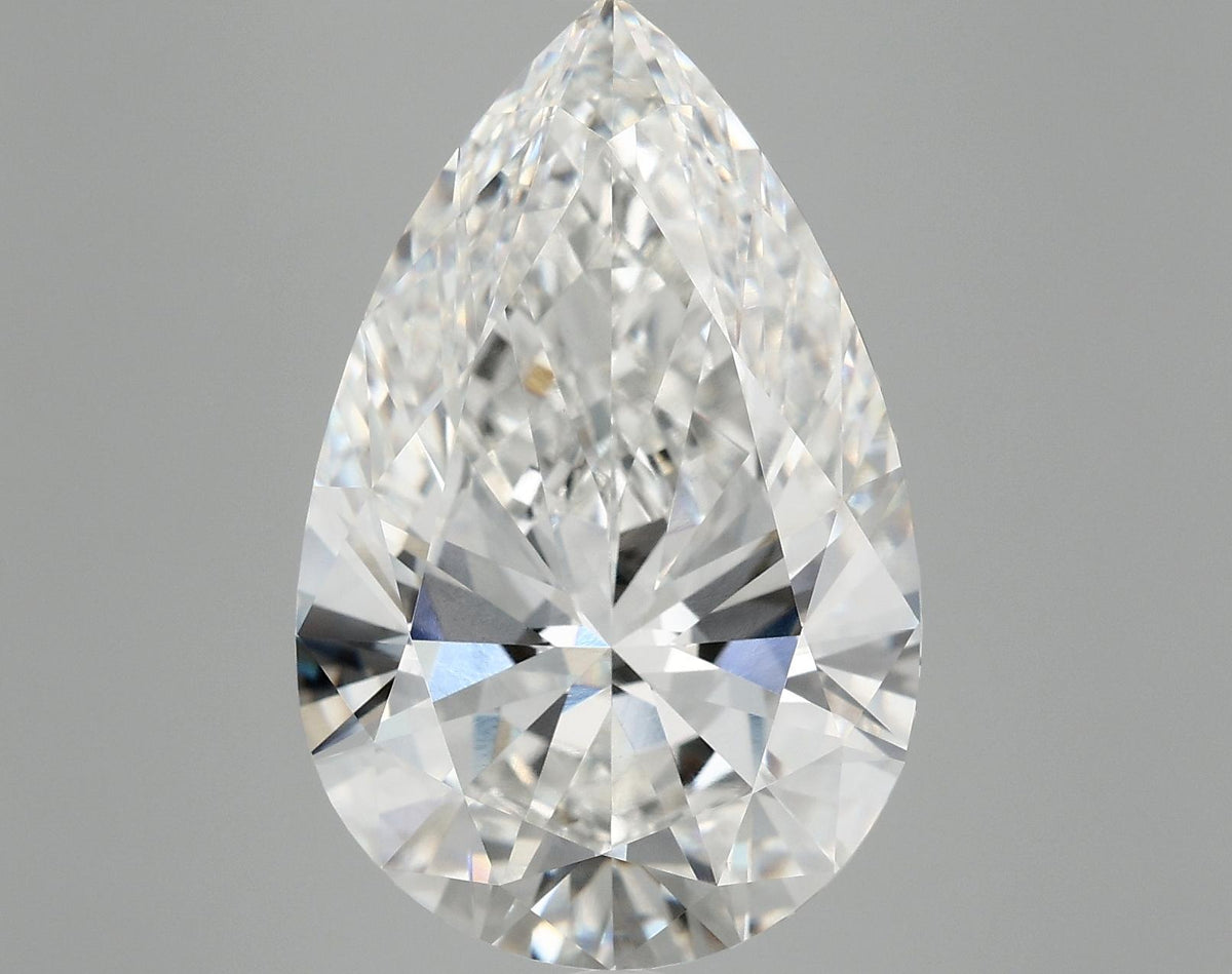 10.04 Carat Pear Shaped Ideal Cut VVS2 IGI Certified Lab Grown Diamond