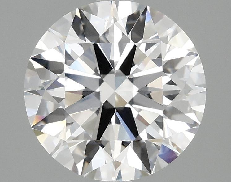 2.57 Carat Round Shaped Ideal Cut VVS2 IGI Certified Lab Grown Diamond