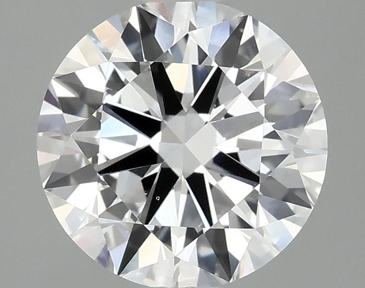 2.55 Carat Round Shaped Excellent Cut VS1 IGI Certified Lab Grown Diamond