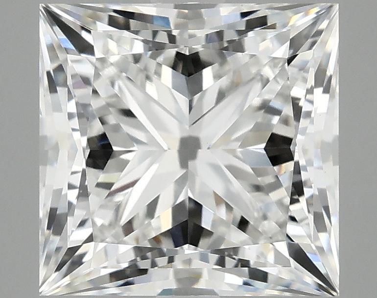 4.15 Carat Princess Shaped Ideal Cut VVS2 IGI Certified Lab Grown Diamond