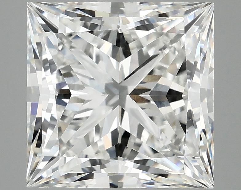 4.05 Carat Princess Shaped Ideal Cut VS1 IGI Certified Lab Grown Diamond
