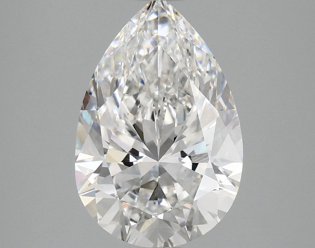 3.03 Carat Pear Shaped Excellent Cut VVS2 IGI Certified Lab Grown Diamond