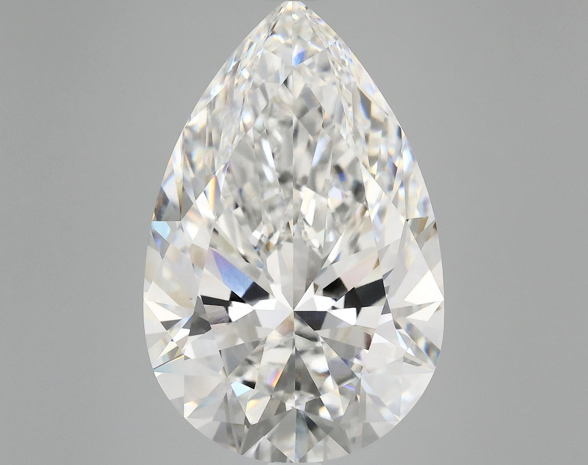 10.99 Carat Pear Shaped Ideal Cut VVS2 IGI Certified Lab Grown Diamond
