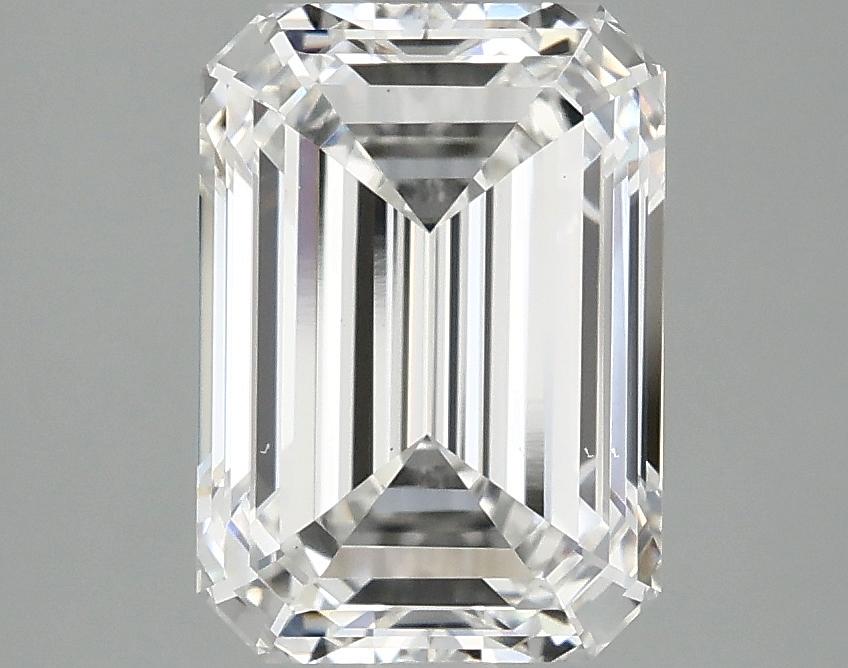 2.97 Carat Emerald Shaped Ideal Cut VS2 IGI Certified Lab Grown Diamond