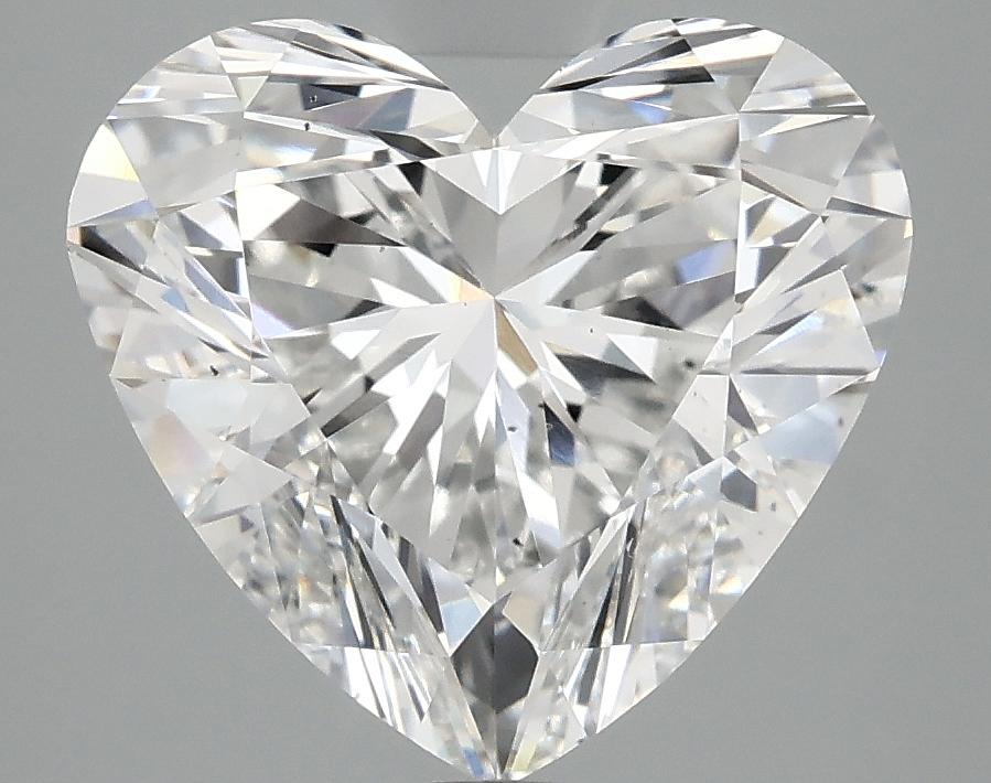4.02 Carat Heart Shaped Ideal Cut VS2 IGI Certified Lab Grown Diamond