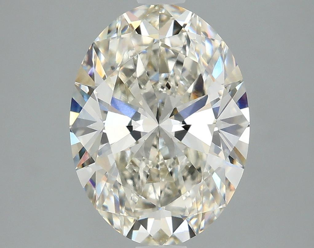 3.08 Carat Oval Shaped Excellent Cut VVS2 IGI Certified Lab Grown Diamond