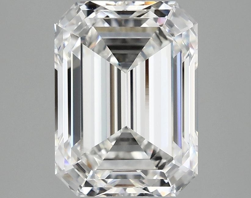 3.1 Carat Emerald Shaped Excellent Cut VVS2 IGI Certified Lab Grown Diamond
