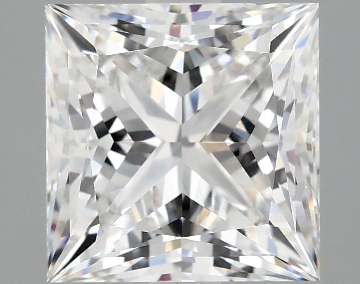 2.09 Carat Princess Shaped Ideal Cut VVS2 IGI Certified Lab Grown Diamond