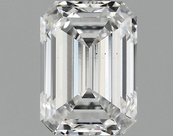 1.08 Carat Emerald Shaped Excellent Cut VS1 IGI Certified Lab Grown Diamond
