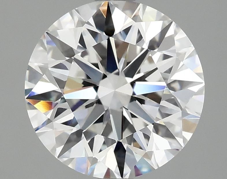 3.09 Carat Round Shaped Excellent Cut VVS2 IGI Certified Lab Grown Diamond
