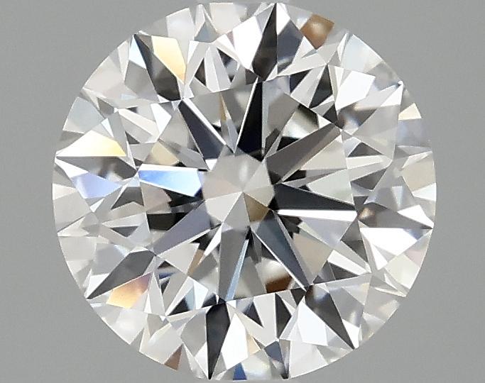2.08 Carat Round Shaped Excellent Cut VVS2 IGI Certified Lab Grown Diamond