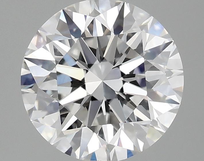 2.08 Carat Round Shaped Excellent Cut VVS2 IGI Certified Lab Grown Diamond