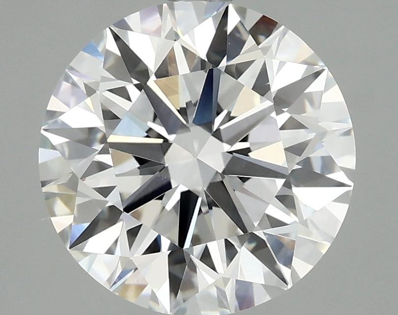 3.07 Carat Round Shaped Ideal Cut VVS2 IGI Certified Lab Grown Diamond