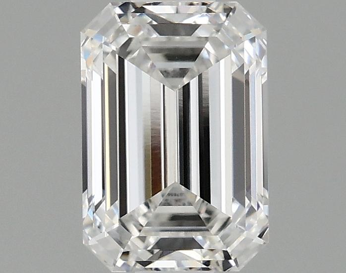 0.98 Carat Emerald Shaped Ideal Cut VVS2 IGI Certified Lab Grown Diamond