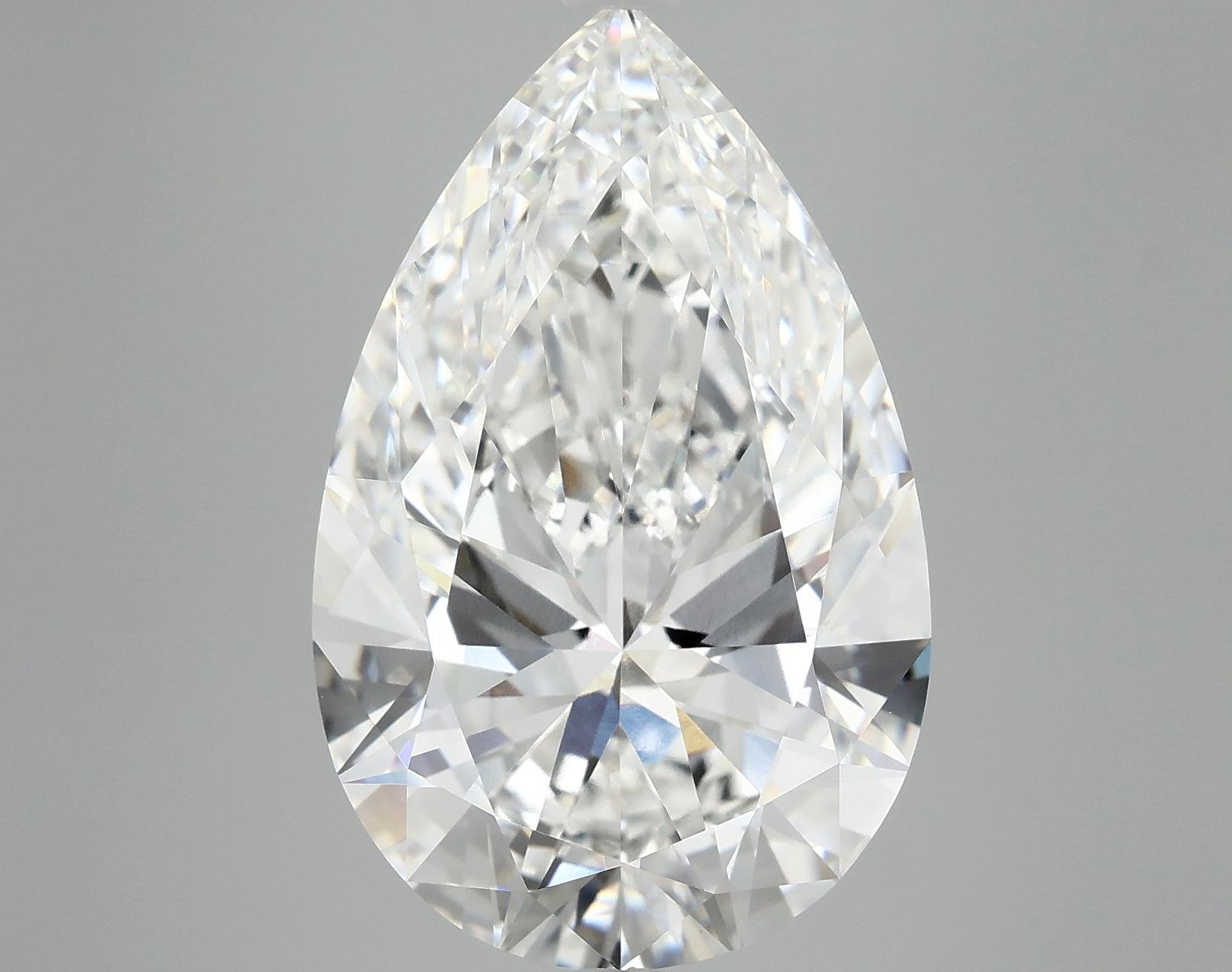 10.26 Carat Pear Shaped Ideal Cut VVS2 IGI Certified Lab Grown Diamond