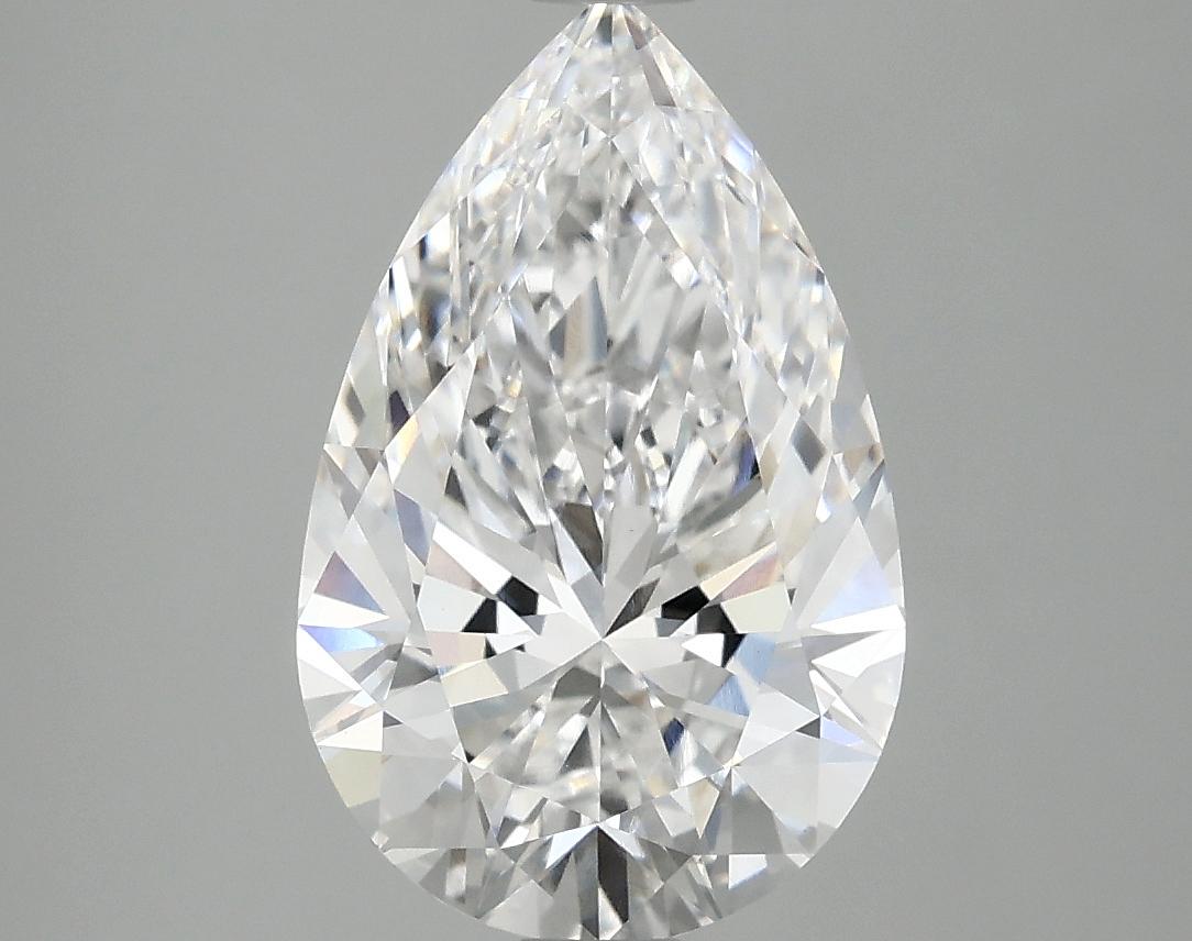 2.92 Carat Pear Shaped Ideal Cut VVS2 IGI Certified Lab Grown Diamond