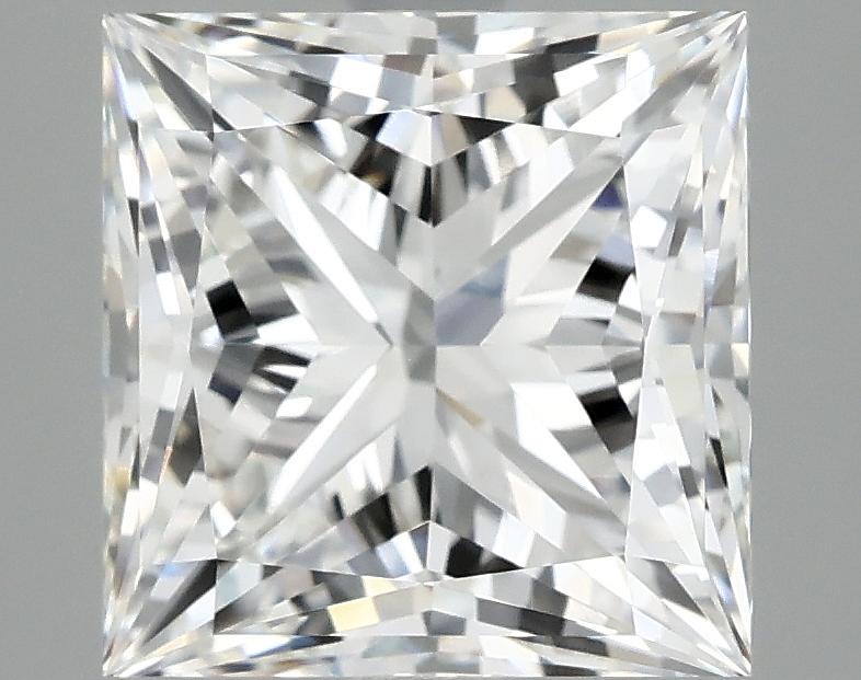 4.06 Carat Princess Shaped Ideal Cut VVS2 IGI Certified Lab Grown Diamond