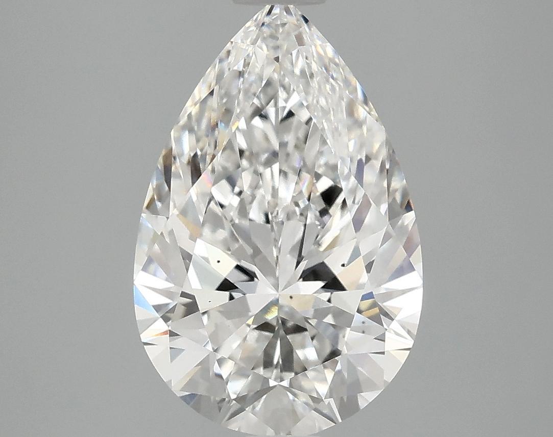 3.07 Carat Pear Shaped Excellent Cut VS2 IGI Certified Lab Grown Diamond