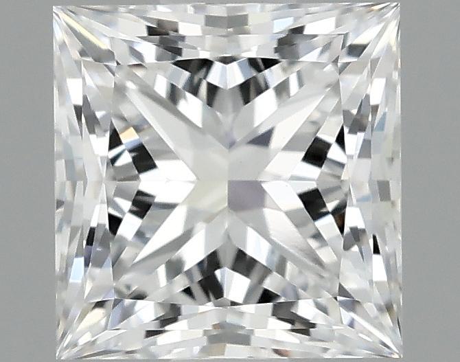 1.07 Carat Princess Shaped Ideal Cut VVS2 IGI Certified Lab Grown Diamond